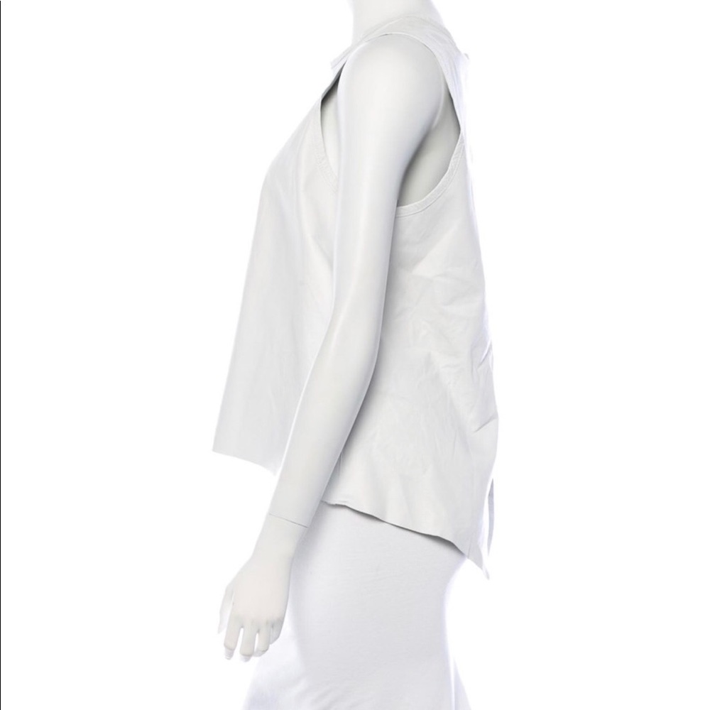 Leather Rag & Bone leather top statement piece - Picture 2 of 3
